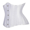 20 Steel Bone Cotton Underbust Corset Heavy Duty Waist Trainer Cincher