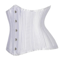 20 Steel Bone Cotton Underbust Corset Heavy Duty Waist Trainer Cincher