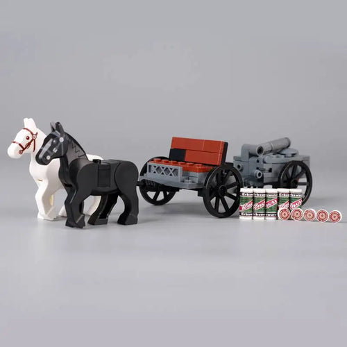 WWII Military US German Armored Vehicle MOC Building Blocks Soldiers Figure Tank Gun Carriage Medical Truck Transport Toys K033