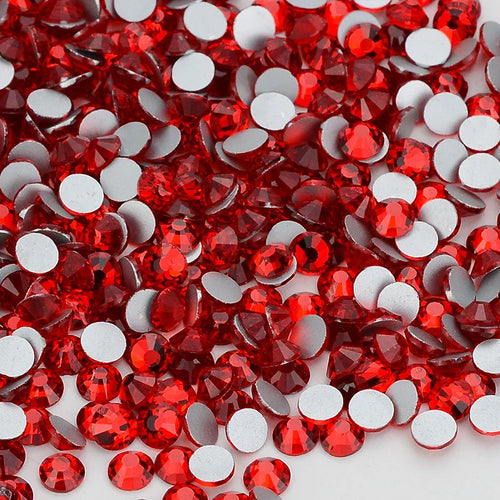 SS3-SS30 Red Series Non-Hotfix Glass Flat-Back  Rhinestones