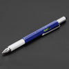 7 in1 Multifunction Ballpoint Pen With Modern Handheld Tool Measure Technical Ruler Screwdriver Touch Screen Stylus Spirit Level