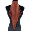 Luxury Rhinestone Long Tassel Statement Choker – Waist-Length Crystal Drop Necklace for Weddings, Galas & High-Fashion Clubwear