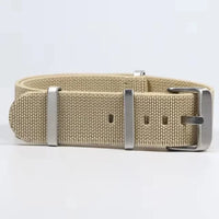 Polar Watch Band Nylon Elastic Strap Unisex Military Style Blue Red