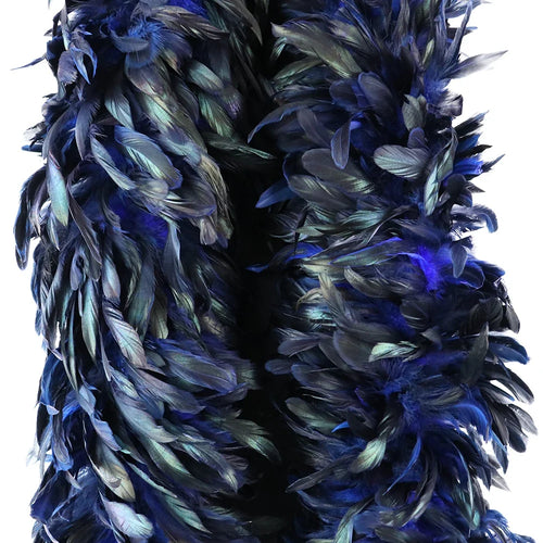 Natural Fluffy Rooster Feather Marabou Boa