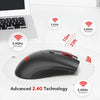 Redragon M652 Optical 2.4G Wireless Mouse with USB Receiver, Portable Gaming & Office Mice, 5 Adjustable DPI Levels