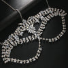 Exaggerated Rhinestone Masquerade Jewelry Face Mask