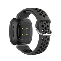Fitbit Versa & Sense Silicone Band - Breathable Stylish Straps