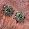 Crystal Rhinestone AB & Necklace & Pasties Set