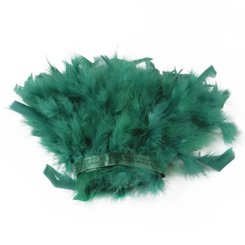 Multicolor Turkey Feather Trim Fringe Fluffy Ribbon
