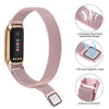 Fitbit Luxe Steel Magnetic Band - Elegant Mesh Design