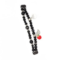 Fitbit Inspire 3 Beaded Elastic Band – Stylish Stretch Bracelet Strap