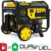 11,500-Watt Dual Fuel Portable Generator, Electric Start