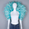 Festival Carnival Feather Shoulder Shawl