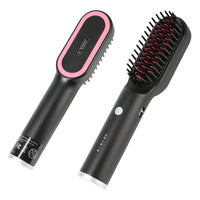 KIPOZI Hair Dryer Brush Negative lon 3 In 1 Hot Air Dryer Styler and Volumizer Pro Hair Straightener Curler Blow Dryer Brush
