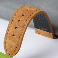 Polar Suede Leather Watch Strap For Polar Smartwatch - Handmade Quick Release