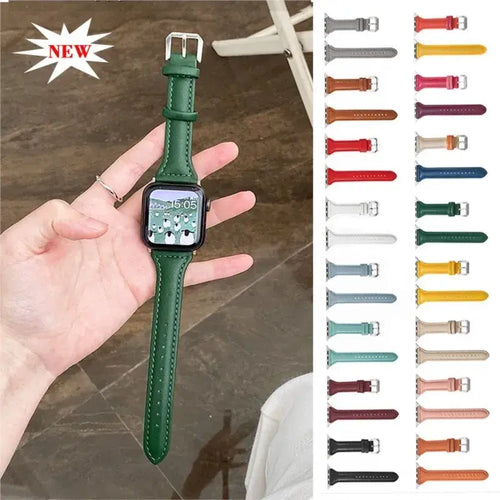 Apple Watch Leather Strap - Premium Quality, Stylish Design