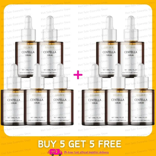 Korean Centella Asiatica Face Serum Nourish Dry Skin Smoothing Rejuvenation Skin Brightening Whitening Cream Facial Moisturizer
