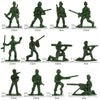 Toy Model Action Figure Plastic Soldiers Model Men Figures 12 Poses Soldiers Aircraft Tanks Turret Children Boy Gift