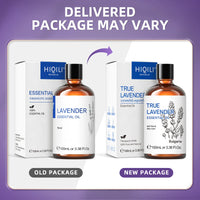 HIQILI 100ML True Lavender Essential Oils for Diffuser Humidifier Massage Aromatherapy Pure Natural Aroma Oil for Candle Making