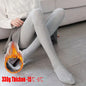 Winter Thicken Thermal Leggings 130g/330g Fleece Warm Women's Stockings High Waist Elastic Slim Sexy Legging Pantyhose 2024