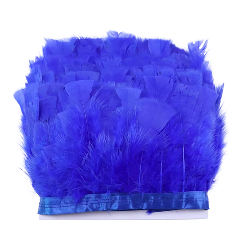 Professional Turkey Feather Fringe Trim 10-15cm
