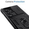 For Samsung Galaxy S23/S23+/S23 Ultra/S23 FE 5G Phone Case Hybrid Ring Kickstand Card Slot Camera Protection Hard Cover