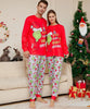 2024 Christmas Matching Family Pajamas Xmas The GRC Cartoon Print Pjs Adult Child Clothing Outfit Set Baby Jumpsuit+Dog Clothes