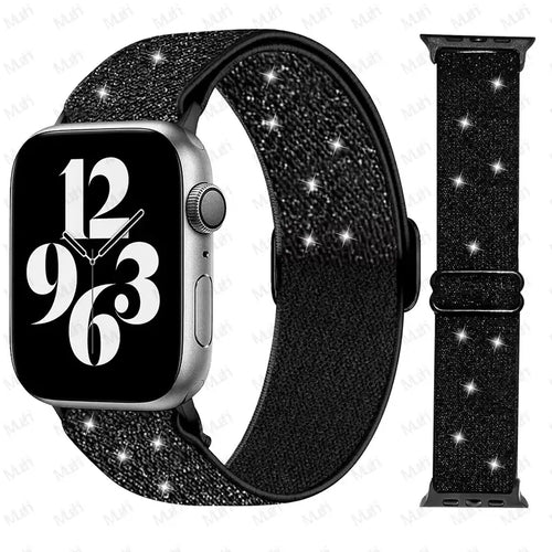 Apple Watch Nylon Band - Stylish, Durable, Elastic Design