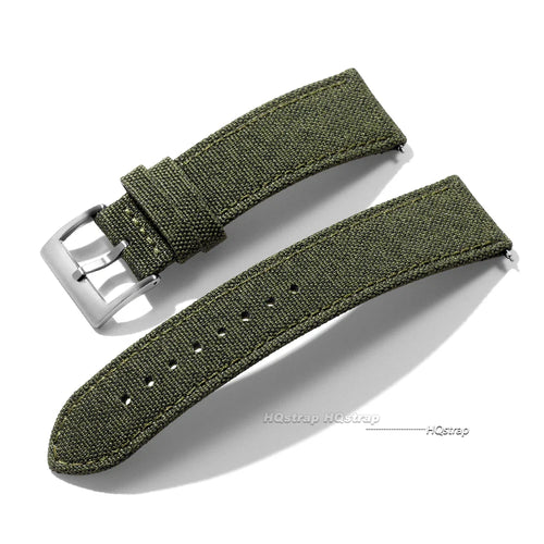 Polar Sailcloth Nylon Watch Strap Quick Release - Unisex Waterproof Band