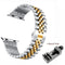 silver-gold middle / 38mm 40mm 41mm (42mm S10 & S11)