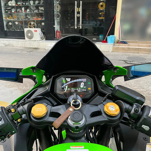 ZX4R ZX4RR Motorcycle Air Wind Screen Deflector For KAWASAKI ZX-4R ZX-4RR 2023 Front Windshield Windscreen Motorbikes Deflector