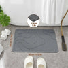 Diatomite Stone Bath Mat Non-slip Bathroom Rug Water Absorption Quick Drying Bathtub Floor Mats Shower Room Entrance Doormat