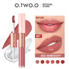 O.TWO.O Matte Lipstick Double Head Lip Coat 24HR Антипригарна чашка Блиск для губ відтінок Plumper Довготривала водонепроникна помада для макіяжу