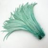 50PCS Two-Tone Rooster Tail Feathers (35-40CM)