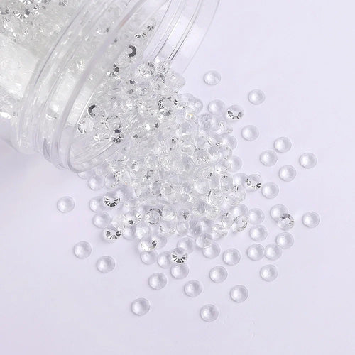 SS3-SS60 Transparent Glass Non-hotfix Rhinestones