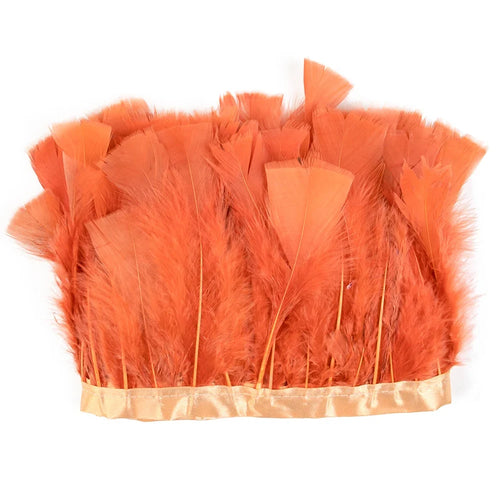 Professional Turkey Feather Fringe Trim 10-15cm