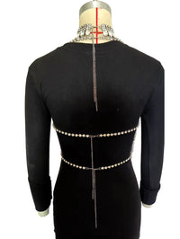 Rhinestone Crystal Full Body Chain
