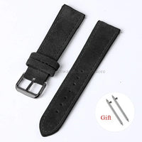 Polar Suede Leather Watch Strap For Polar Smartwatch - Handmade Quick Release