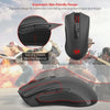 Redragon M652 Optical 2.4G Wireless Mouse with USB Receiver, Portable Gaming & Office Mice, 5 Adjustable DPI Levels