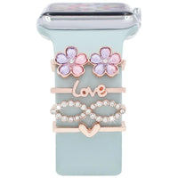 Decorative Metal Charms For Apple Watch Bands