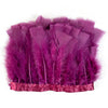 Professional Turkey Feather Fringe Trim 10-15cm