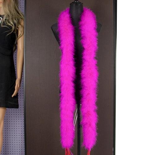 Fluffy Marabou Turkey Feather Boa (2 Meters)