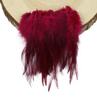 Natural Rooster Craft Feathers Bulk Pack