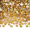 SS3-SS30 Gold Bottom Flat Back Glass High Quality Crystal Rhinestones
