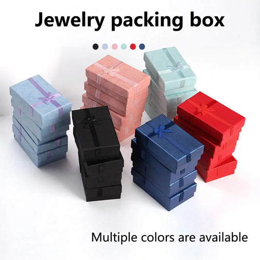 Bracelet Box Storing Cardboard Multi-purpose Jewelry Storage Box for Women Cardboard Jewelry Box Necklace Bracelet Earring Boxes