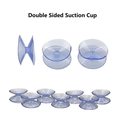 20/30/40mm Double Sided Suction Cup Vacuum Double-sided Sucker for Glass Table Top Non-slip Bumpers Spacers Window Suction Cups