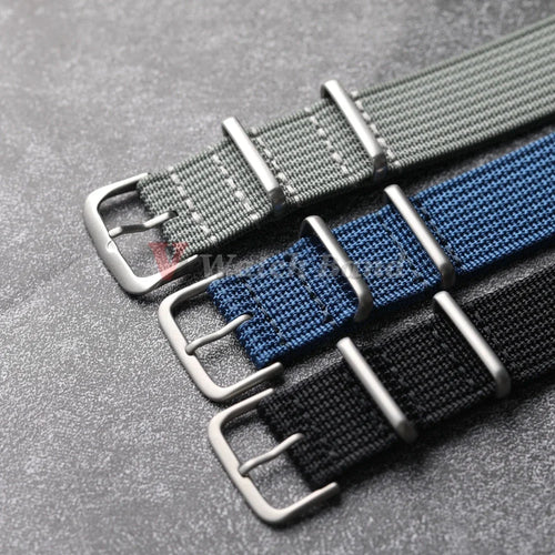 COROS Nylon Ribbed Watch Band for Smartwatch - Unisex Durable Fabric Wristband