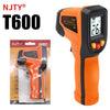 NJTY T400 T400A T600 T600A Digital Infrared Thermometer Laser Thermometer Non Contact Laser Thermometer Industrial Tool