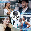 OWS Wireless Headphones Comfortable Ear Hook Touch Control Earbuds with Mic Wireless Bluetooth Headset for Phone Earphones