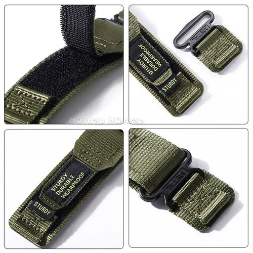 Amazfit Nylon Strap Canvas Watch Band Outdoor Sport Waterproof